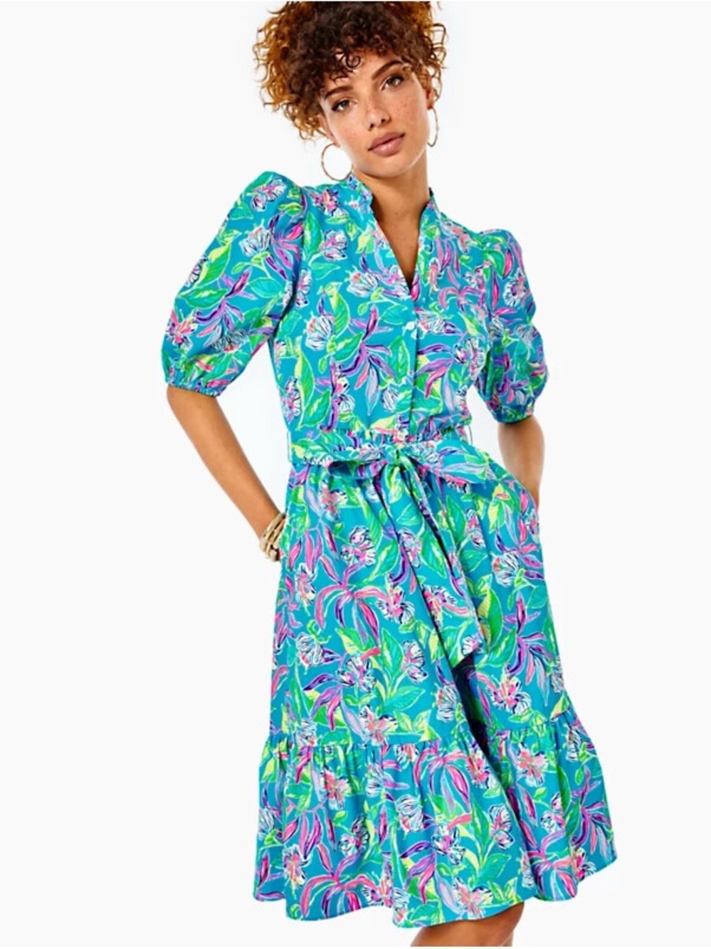 NWT Lilly Pulitzer Shona Knee lenght Stretch Sz 12 - Picture 2 of 4